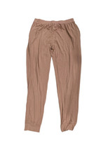 KYTE LIVING Womens Sleepwear Jersey Bamboo Pajama Pants Joggers Blush Pink Small - $18.23