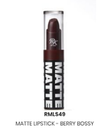 RK BY KISS  MATTE LIPSTICK BERRY BOSSY COLOR MATTE LIPSTICK RMLS49 - £2.20 GBP