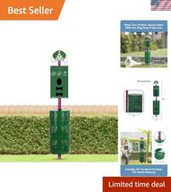 Dog Waste Station Outdoor - Poop Bag Dispenser and Bin Combo with 400 Ro... - $535.08