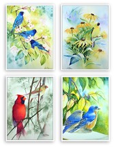 Bird Collection (Note Cards By Artist Gail Vass) - £16.04 GBP