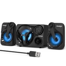 Computer Speakers For Desktop With Subwoofer And Bluetooth, 2.1 Pc Speak... - £55.87 GBP