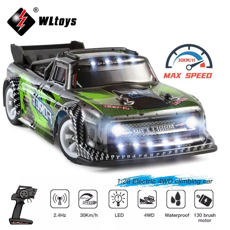 WLtoys 1:28 284131 30KM/H 2.4G Racing Mini RC Car 4WD Electric High Speed Remote - £61.39 GBP+