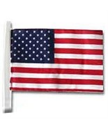 U.S. CAR ANTENNA POLY/COTTON FLAG - £7.19 GBP