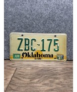Vintage Oklahoma is OK! License Plate Mancave Decor KG JD - €17,18 EUR