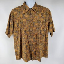 Tori Richard Honolulu Cotton Lawn Hawaiian Shirt Size L Floral Camp Vacation - £28.12 GBP