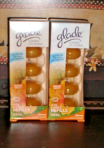 GLADE Scented Oil Candle refills HAWAIIAN BREEZE 2 boxes with 4 Candles ... - $29.45