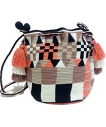 Handmade Wayuu Crochet Tote Bag, Woven Mochila, Colombian Tribal Bag, Be... - $2,009.38 MXN
