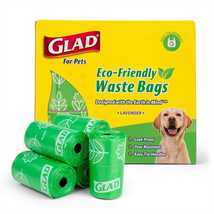 Glad Eco-Friendly Lavender Scented Dog Waste Bags - £23.56 GBP