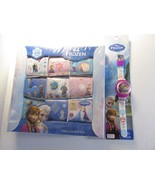 Disney Frozen Digital Wrist Watch &amp; Box of 150+ Frozen Stickers New - $6.88