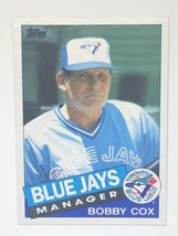 Bobby Cox 1985 Topps #411 Toronto Blue Jays MLB Baseball Card - £0.85 GBP