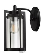 Globe Electric-Theo 1-Light Bronze Outdoor Wall Lantern Sconce Indoor/Ou... - £48.43 GBP