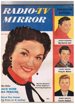 Radio TV Mirror Magazine December 1953 Jackie Gleason Marion Marlowe - £5.80 GBP