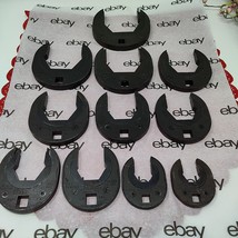 (11) TAC Tubing Appliance Ratcheting Crowsfoot 1/2 &amp; 3/8” Drive **READ** - $219.98