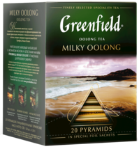 Greenfield Milky Oolong Tea 20 Pyramids Made in Russia - $6.99