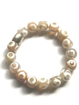 Silpada Sterling .925 Safari Agate Stretch Bracelet B3007 - $29.99