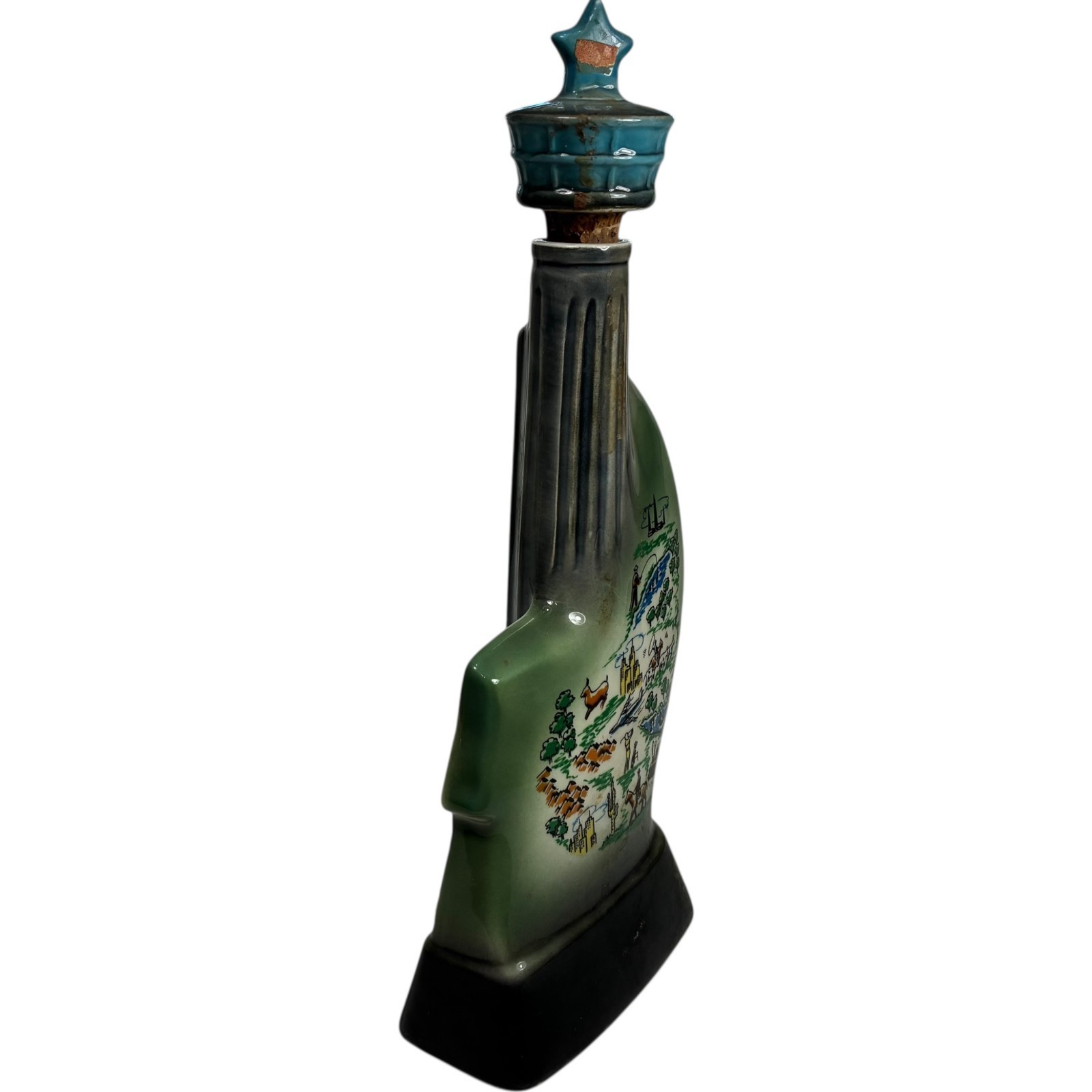 Jim Beam San Antonio 1968 Tower of Americas Collectors Decanter Vintage EMPTY Item image 8