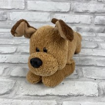 Gund Pupkins Puppy Dog Brown Plush Red Collar Stuffed Animal Toy 11 Inches - £9.37 GBP