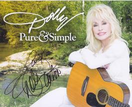 Signed Dolly Parton Autographed Country Legend Tennessee w/ Coa Pure &amp; Simple - £78.21 GBP