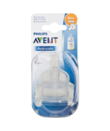 Avent Teat Silicone 6M+ Fast Flow 2 Pack - $109.51 CAD