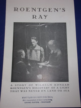 Vintage Roentgen’s Ray by Elizabeth Cole Booklet Give Away  - £4.68 GBP