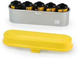 Kodak Film Case - For 5 Rolls Of 35Mm Films - Convenient, Retro Steel Case To - £30.32 GBP