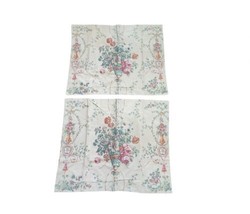 Vintage Ralph Lauren VILLANDRY Pillowcases Shams 29&quot;x24&quot; floral  - £86.03 GBP