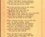 His Sweetheart Soldier Boy Poem R H Leach UNP 1910s DB Postcard Tobacco ... - $9.85