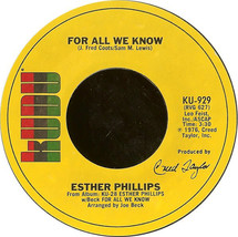 Esther phillips for all we know thumb200