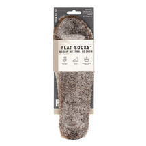 Flat Socks Chestnut - $12.19