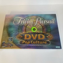 Trivial Pursuit DVD Pop Culture Board Game Trivia Movie TV Music NEW Sealed 2003 - £11.82 GBP