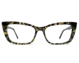 L.A.M.B Eyeglasses Frames LA005 GRY Brown Grey Horn Cat Eye Full Rim 55-... - $41.86
