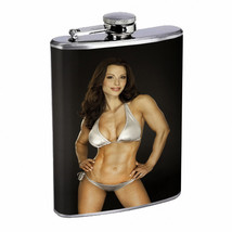 Colorado Pin Up Girls D15 Flask 8oz Stainless Steel Hip Drinking Whiskey - £11.72 GBP