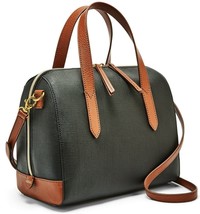 Fossil Sydney Black Satchel Handbag SHB2033016 Crossbody NWT $150 Retail FS - £63.15 GBP