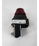Allen-Bradley 800H-QR10G SER.F Red Pilot Light - $39.00