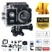Sj9000 Wifi 1080P 4K Ultra Hd Sport Action Camera Dvr Dv Waterproof Camcorder Us - £39.49 GBP