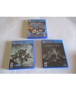 3 PS4 GAMES DESTINY SHADOW OF WAR &amp; SOUTH PARK FRACTURED WHOLE W/CASES &amp;... - $13.81