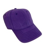 Vintage Cobra Cap Hat Blank Plain Curved Purple Faded Hook Loop - £7.49 GBP