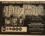 Harry Potter And The Chamber Of Vintage Tv Guide Print Ad Daniel Radclif... - $5.93