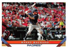 2019 Topps Archives #209 Manny Machado San Diego Padres ⚾ - £0.71 GBP