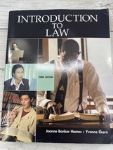 Introduction to Law by Yvonne Ekern and Joanne Banker Hames 3rd Edition 2005 - £17.34 GBP