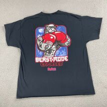 Popeye Beast Mode Engaged Contrast Short Sleeve Black Comics Crew T-Shir... - €11,32 EUR