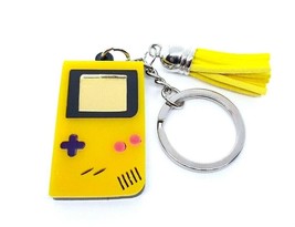 Nintendo CLASSIC CONSOLE Backpack Buddies GAMEBOY COLOR Yellow Keychain - $190.65 MXN