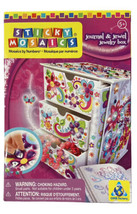 Sticky Mosaics Journal &amp; Jewelry Box Mosaics by Numbers New Sealed FREE ... - £37.22 GBP