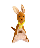 1966 Disney Winnie the Pooh Kanga &amp; Roo Kangaroo Sawdust Stuffed Toy 7 i... - £33.47 GBP