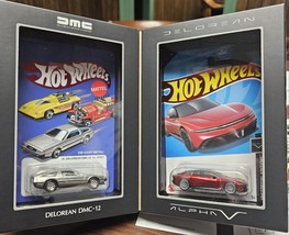 Hot Wheels 2023 Red Line Club RLC DeLorean | DMC-12 &amp; Alpha5 Collector Set - $1,089.29 MXN