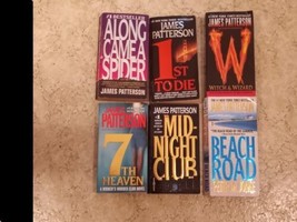 Lot of 6 James Patterson Paperback Books - £4.72 GBP