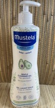 Mustela Gentle Cleansing Gel Normal Skin Hair &amp; Body 25.35 Fl Oz. Exp 6/... - $19.79