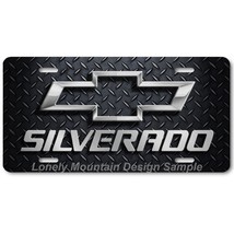 Chevy Silverado Inspired Art on D. Plate FLAT Aluminum Novelty License Tag Plate - £14.22 GBP