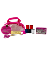 Allary D0352 Sewing Kit in Zipper Pouch, Pink - £7.00 GBP