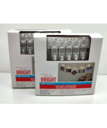 Make The Season Bright Battery Operated Indoor Clear Clip 10 Led Light P... - $18.34 CAD